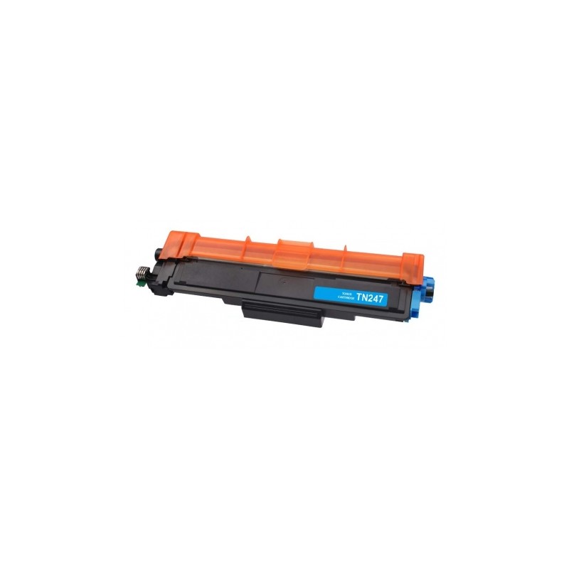 TN-247C - Toner rigenerato Ciano senza chip per Brother HL-L 3210 CW , MFC-L 3770 CDW . TN-247C - Toner rigenerato Ciano senza chip per Brother HL-L 3210 CW , MFC-L 3770 CDW .