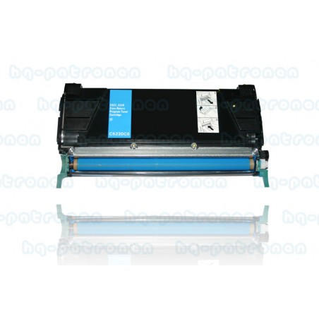 C5240CH - Toner rigenerato Ciano per Lexmark Optra Color C524, C532, C534, C524N, C532N. Stampa fino a 5.000 pagine al 5% di cop