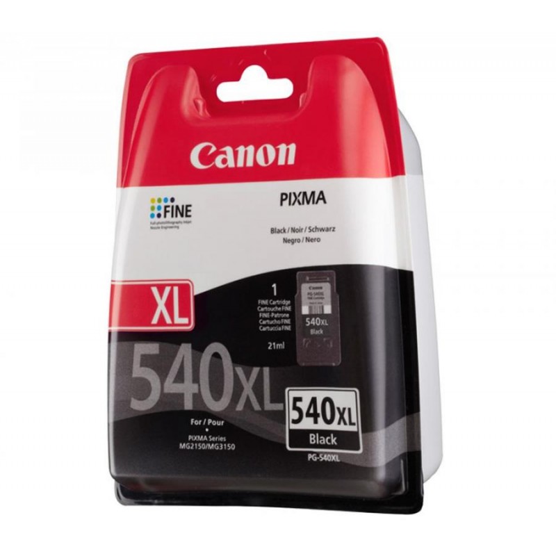 Canon PG-540XL Cartuccia Inchiostro nera 5222B004 Canon PG-540XL Cartuccia Inchiostro nera 5222B004