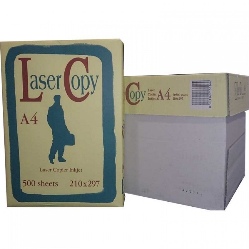 Carta Fotocopie COPY LASER A4 da 80gr - Risma da 500 fogli