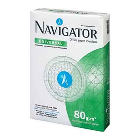 Carta Fotocopie NAVIGATOR A4 da 80gr - Risma da 500 fogli