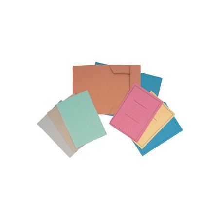 Cartelline Eco Pigna - 3 lembi - con stampa - 180 g/mq - azzurro - 0221801AZ (conf.50)