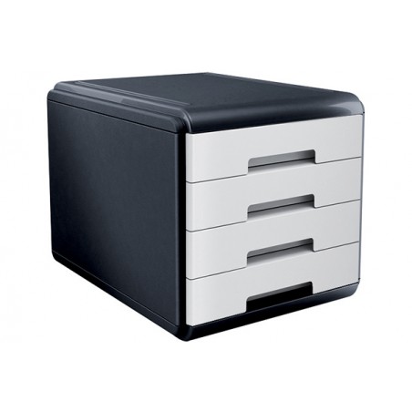 CASSETTIERA Mydesk 4 cassetti - Infrangibile - Colore BIANCO Bianco - White