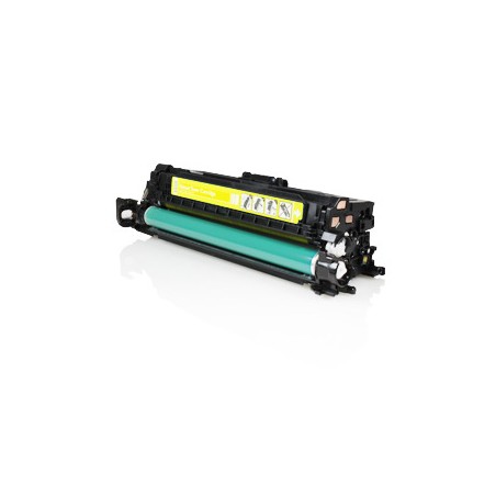 CE252A - Toner rigenerato Giallo per HP Laserjet Color CP 3525N, CP 3525 DN, CP 3525 X, CM 3530 FS, CM3530MFP. Stampa fino a 7.0