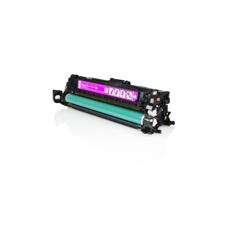 CE253A - Toner rigenerato Magenta per HP Laserjet Color CP 3525N, CP 3525 DN, CP 3525 X, CM 3530 FS, CM3530MFP. Stampa fino a 7.