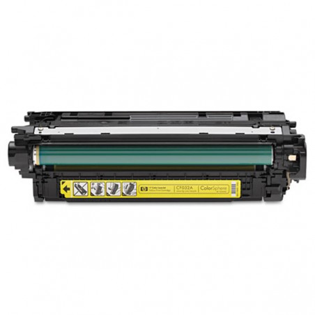 CF032A - Toner rigenerato Giallo per HP Laserjet Enterprise Color CM4540 MFP, CM4540F MFP, CM4540FSKM MFP. Stampa fino a 12.500 