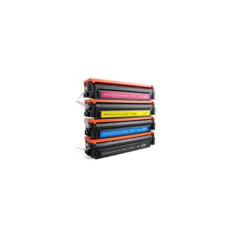 CF540A - 203A Toner rigenerato Nero per HP Laserjet Pro M254dnw, Pro M254dw, Pro M254nw, M280Series, M280nw, M281fdn, M281fdw, M CF540A - 203A Toner rigenerato Nero per HP Laserjet Pro M254dnw, Pro M254dw, Pro M254nw, M280Series, M280nw, M281fdn, M281fdw, M
