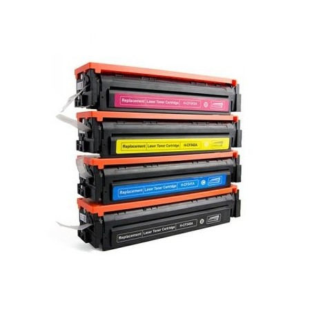 CF540A - 203A Toner rigenerato Nero per HP Laserjet Pro M254dnw, Pro M254dw, Pro M254nw, M280Series, M280nw, M281fdn, M281fdw, M