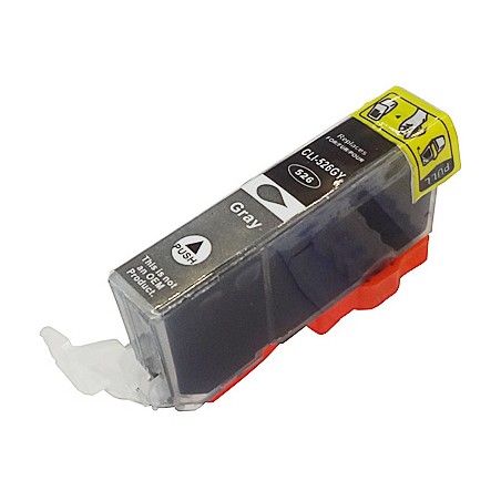 CLI-526g Cartuccia Inkjet Compatibile Grey Con Chip Pixma Ip 4850, Mg 5150, Mg 5250, Mg 6150, Mg 8150