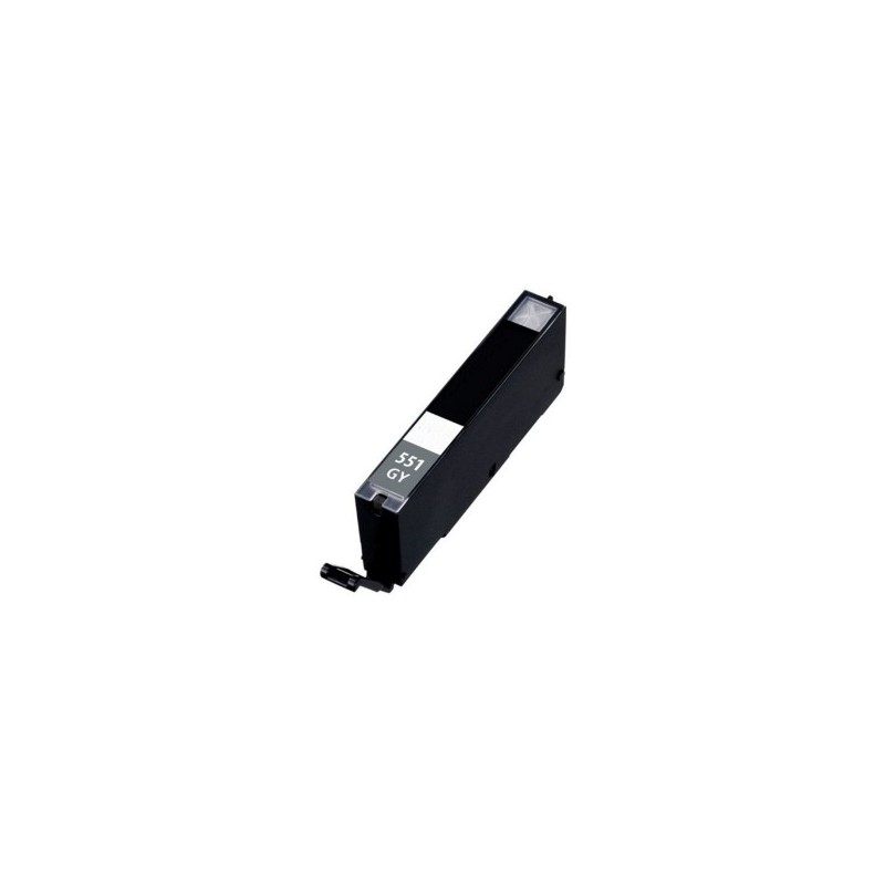 CLI-551XLGY - Cartuccia inkjet Compatibile Grigio, Pixma MG 6350. Compatibile con 6447B001. Codice cartuccia: CLI - 551XLGY.