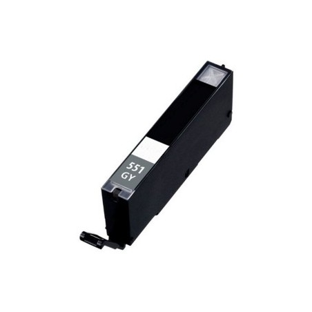 CLI-551XLGY - Cartuccia inkjet Compatibile Grigio, Pixma MG 6350. Compatibile con 6447B001. Codice cartuccia: CLI - 551XLGY.