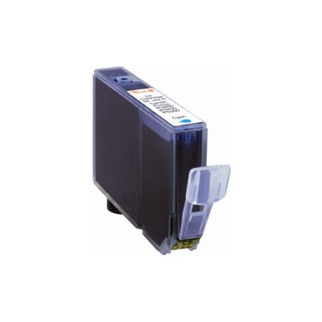 CLI-8C Cartuccia Inkjet Con Chip Compatibile Ciano Per Pixma Mp 500, Mp 510, Mp 520, Mp 530, Mp 600 0621b001