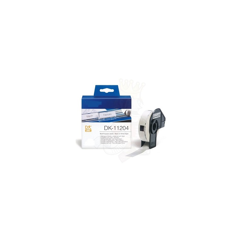 DK-11204 Nastro bianco 17X54 MM 400ETICHETTE per Brother P-Touch QL1000 1050 1060 DK-11204 Nastro bianco 17X54 MM 400ETICHETTE per Brother P-Touch QL1000 1050 1060