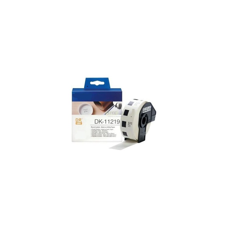 DK-11219 Nastro bianco 12 MM 1200ETICHETTE per Brother P-Touch QL1000 1050 1060 DK-11219 Nastro bianco 12 MM 1200ETICHETTE per Brother P-Touch QL1000 1050 1060