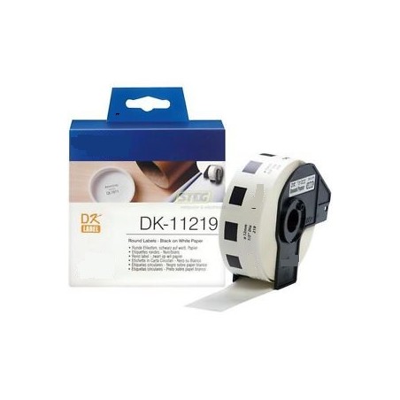 DK-11219 Nastro bianco 12 MM 1200ETICHETTE per Brother P-Touch QL1000 1050 1060