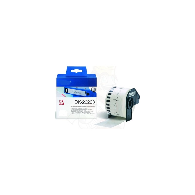 DK-22223 Nastro bianco 50X30.48 MM per Brother P-Touch QL1000 1050 1060
