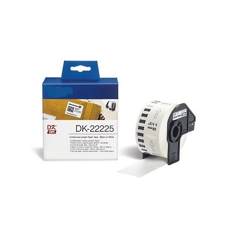 DK-22225 Nastro bianco 38X30.48 MM per Brother P-Touch QL1000 1050 1060