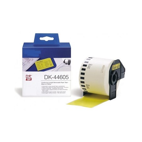 DK-44605 Nastro giallo 62X30.48 MM per Brother P-Touch QL1000 1050 1060