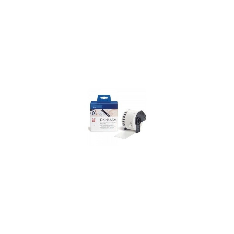 DK-N55224 Nastro bianco 54X30.48 MM per Brother P-Touch QL1000 1050 1060 NA DK-N55224 Nastro bianco 54X30.48 MM per Brother P-Touch QL1000 1050 1060 NA