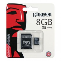 KINGSTON - SDC10/8GB -MICROSDHC CLASSE 4 FLASH CARD