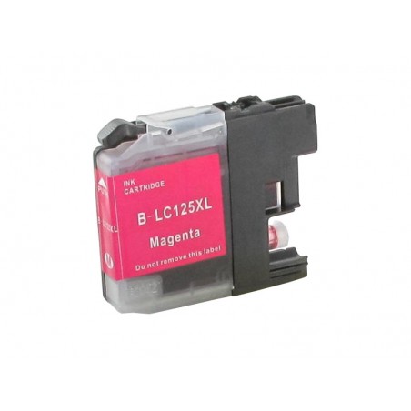 LC-125XLM - Cartuccia inkjet Compatibile Magenta con chip MFC J4410DW, MFC J4510DW, MFC J4610DW - Compatibile con LC - 125M. Cod