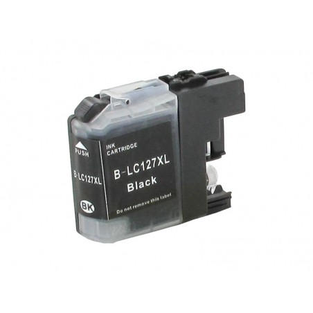 LC-127XLBK - Cartuccia inkjet compatibile Nero con chip MFC J4410DW, MFC J4510DW, MFC J4610DW - Compatibile con LC - 127XLBK. Co