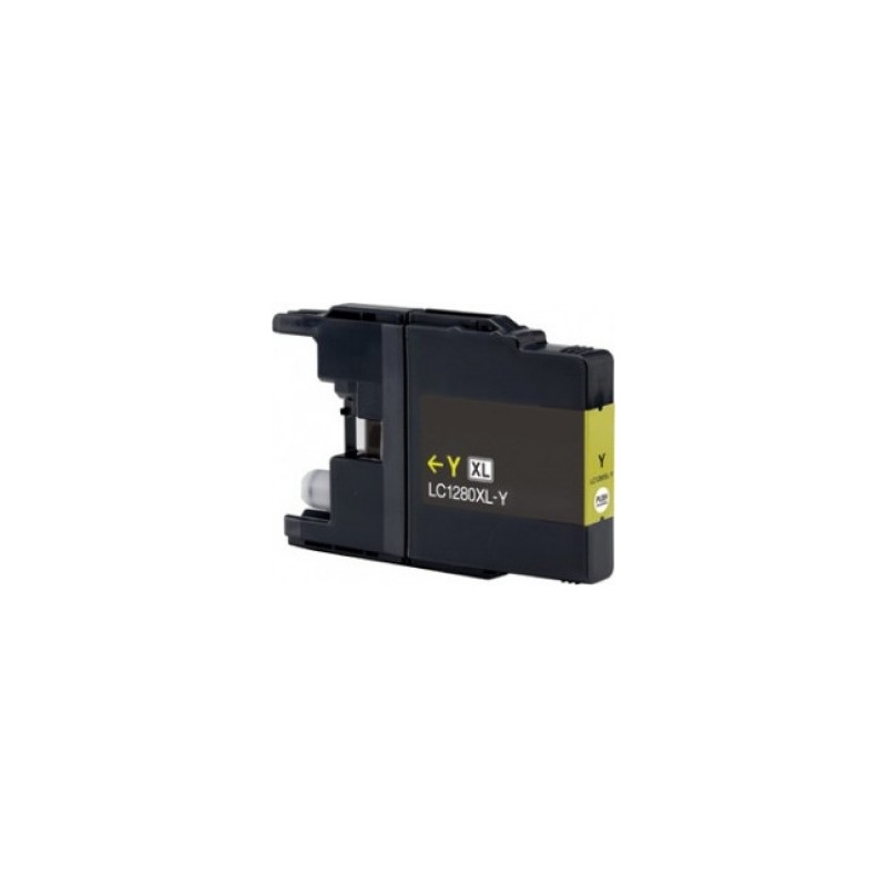 LC-1280XLY Cartuccia inkjet compatibile Giallo Mfc J6510DW, J6910DW.