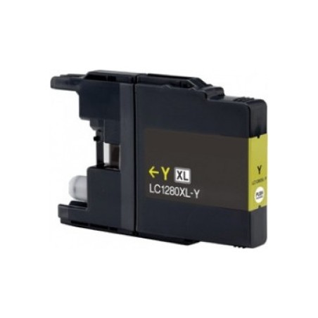 LC-1280XLY Cartuccia inkjet compatibile Giallo Mfc J6510DW, J6910DW.