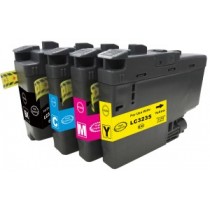 LC-3235Y- LC3235Y Cartuccia Giallo compatibile per DCP-J1100 DW e Brother MFC-J1300 DW