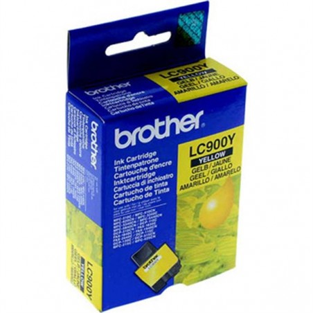 LC-900Y - Cartuccia inkjet Originale Giallo per Brother Dcp 110C, 115C, 117C, 120C, 310CN. Compatibile con LC - 900Y. Codice Car