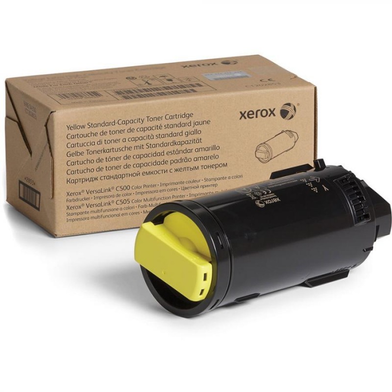 106R03875 - Toner ORIGINALE XEROX Giallo per Xerox VersaLink C500s , C505s 106R03875 - Toner ORIGINALE XEROX Giallo per Xerox VersaLink C500s , C505s