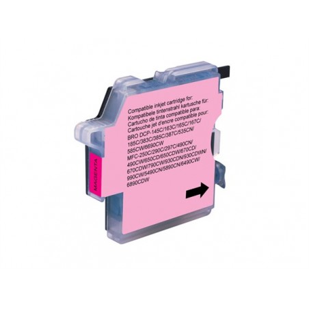 LC-980M LC-1100M Cartuccia Inkjet Compatibile Magenta Universale Per Dcp 145 C,165 C, Mfc 290 C, Dcp 6690 Cw, Mfc 6490 Cw. Compa