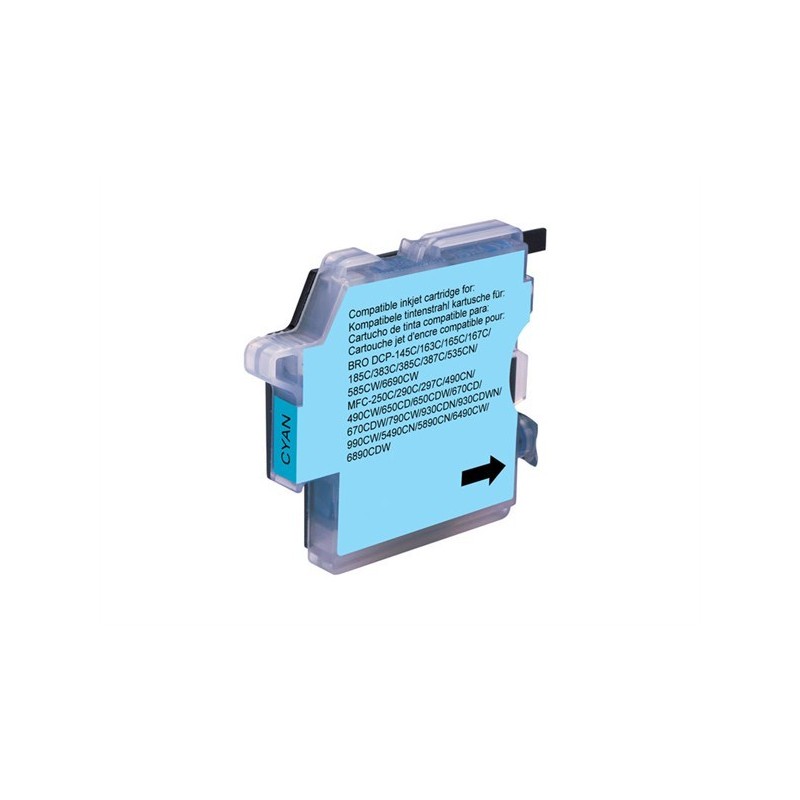 LC-985c Cartuccia Inkjet Compatibile Ciano Per Dcp J315w, Mfc J410, Dcp J125, J515w, Mfc J415w LC-985c Cartuccia Inkjet Compatibile Ciano Per Dcp J315w, Mfc J410, Dcp J125, J515w, Mfc J415w