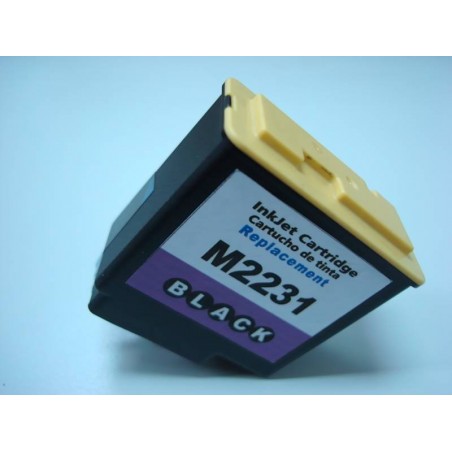 M2231 Cartuccia Inkjet Nero Per Tel Fax Ulisse. Compatibile Con 708292