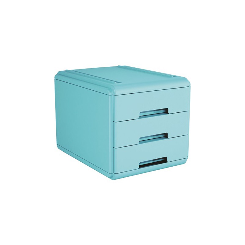 MINI CASSETTIERA 3 cassetti Colore AZZURRO - Conf. 4pz Azzurro - Light Blue MINI CASSETTIERA 3 cassetti Colore AZZURRO - Conf. 4pz Azzurro - Light Blue