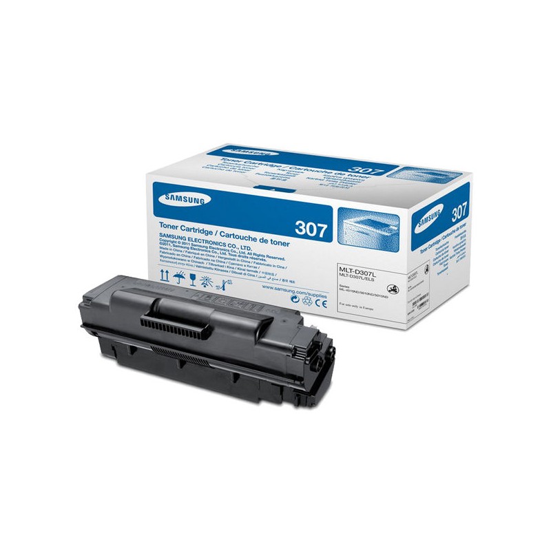 MLT-D307L - TONER ORIGINALE NERO PER SAMSUNG ML 4510ND, 5010ND, 5015ND.