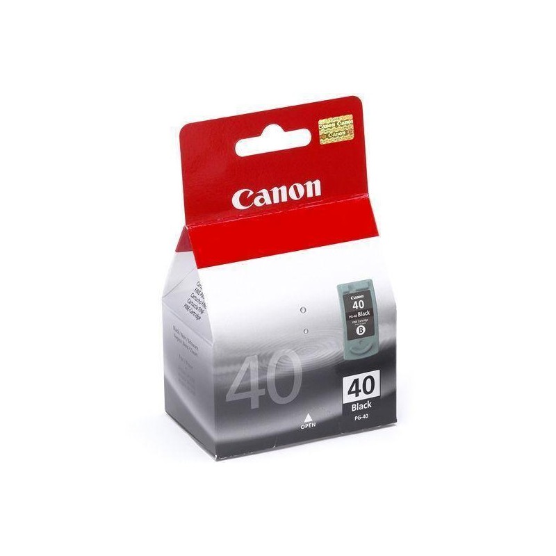 PG-40 - Cartuccia inkjet Nero originale, per Canon JX 200, 500, Pixma MP 140, MP 150, MP 160. Compatibile con 0615B001. Codice c PG-40 - Cartuccia inkjet Nero originale, per Canon JX 200, 500, Pixma MP 140, MP 150, MP 160. Compatibile con 0615B001. Codice c