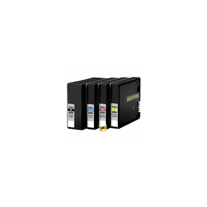PGI-2500XLBK - Cartuccia inkjet Nero compatibile Maxify IB4050, MB5050, MB5350. Compatibile con 9254B001. PGI-2500XLBK - Cartuccia inkjet Nero compatibile Maxify IB4050, MB5050, MB5350. Compatibile con 9254B001.