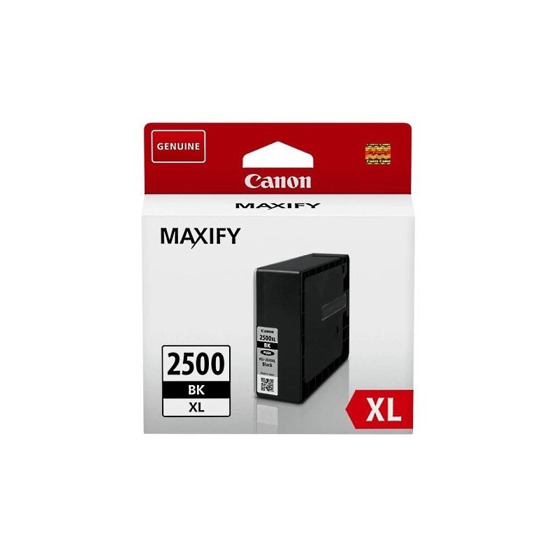 PGI-2500XLBK - Cartuccia inkjet Nero originale per Canon Maxify IB4050, MB5050, MB5350. Compatibile con 9254B001. PGI-2500XLBK - Cartuccia inkjet Nero originale per Canon Maxify IB4050, MB5050, MB5350. Compatibile con 9254B001.