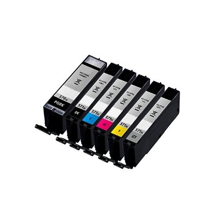 PGI-570PBKXL - Cartuccia inkjet Nero Compatibile con chip per  Pixma MG5700,MG6800,MG7700 Compatibile con 0318C001 Codice Cartuc
