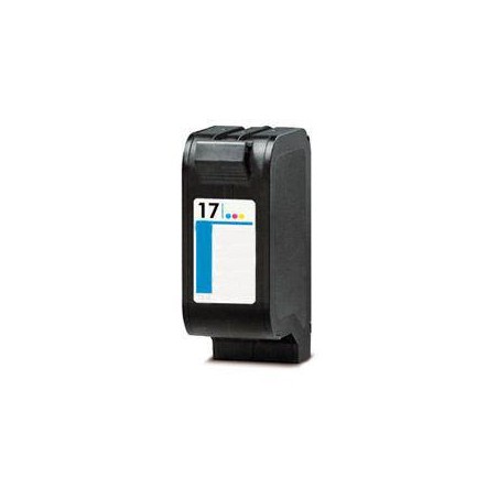 17 Cartuccia rigenerata inkjet A Colori per HP Deskjet 816C, 825C, 840C, 842C, 843C. Compatibile con 17