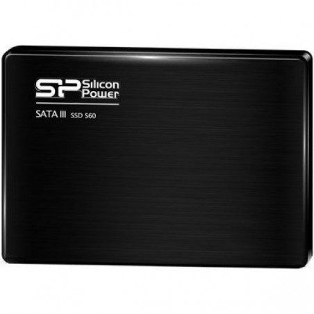 Silicon Power S60 60GBSilicon Power S60 60GB, Nero, Serial ATA III, Cablato