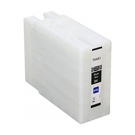 T04A1 - XXL - Cartuccia inkjet nero per Epson WORKFORCE C8190, C8690. Compatibile con C13T04A140 Codice Cartuccia T04A1
