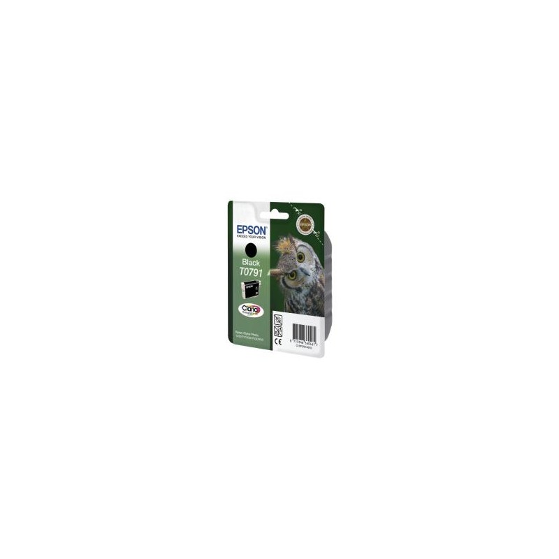 T0791 - Cartuccia originale Nero Epson Photo 1400, P 50, Photo PX 650, PX 710 W, PX 810 FW. codice T079140. T0791. T0791 - Cartuccia originale Nero Epson Photo 1400, P 50, Photo PX 650, PX 710 W, PX 810 FW. codice T079140. T0791.