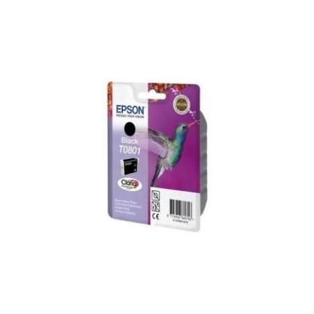 T0801 Cartuccia originale Nero Epson Photo RX 560, RX 585, RX 685, Photo R265, R285. codice T080140. T0801.