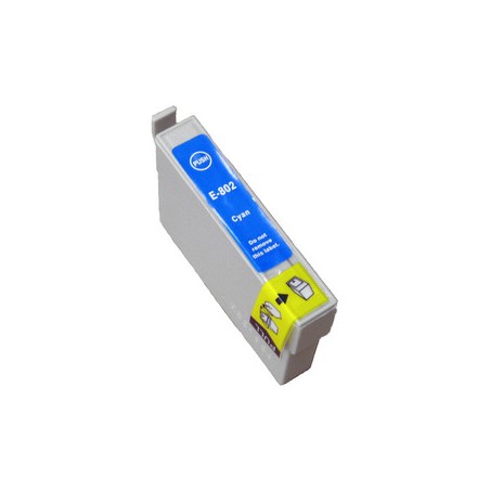T0802 Cartuccia inkjet Compatibile Ciano per Epson Multifunzione Stylus Photo RX 560, RX 585, RX 685, Stylus Photo R265, R285. C