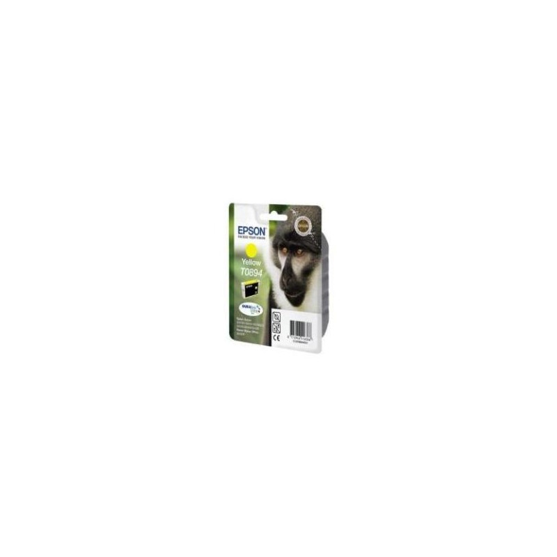T0894 - Cartuccia Originale Giallo per Epson Stylus Color S 20, Stylus Sx 200, 205, 400, 100. T0894 - Cartuccia Originale Giallo per Epson Stylus Color S 20, Stylus Sx 200, 205, 400, 100.