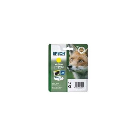T1284 Cartuccia originale Giallo Epson Color S 22, BX 305F, Sx 420 W, SX125, BX 305 FW. codice T12844020. T1284.