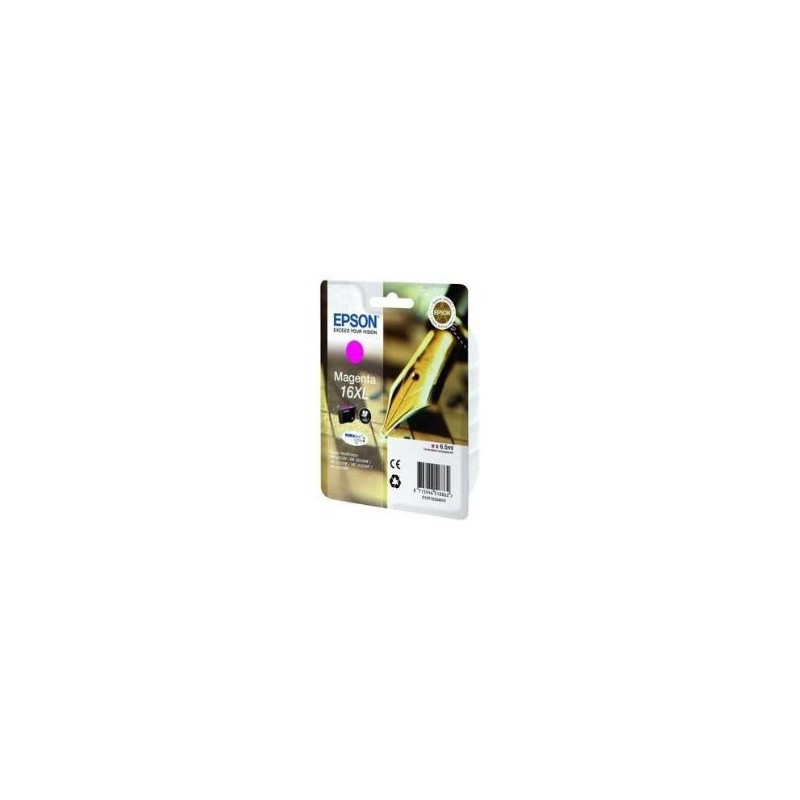 T1633 - 16XL - Cartuccia originale Magenta Epson Workforce WF 2010W, WF 2510WF, WF 2520NF, WF 2530WF. codice T16334020. T1633. T1633 - 16XL - Cartuccia originale Magenta Epson Workforce WF 2010W, WF 2510WF, WF 2520NF, WF 2530WF. codice T16334020. T1633.
