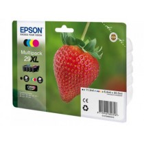 T2996 - SERIE T29XL FRAGOLA - Multipack inkjet nero + colori originale per Epson Expression Home XP235, XP332, XP335, XP432.